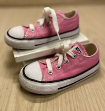 Sapatos Converse All Star Chuck Taylor infantil meninas rosa neon tamanho 6 em excelente estado usado comprar usado  Enviando para Brazil
