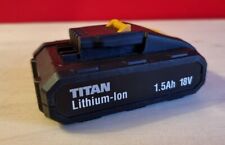 Titan 18v 1.5ah for sale  NOTTINGHAM