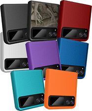 Capa rígida texturizada grade fina telefone para Motorola RAZR 2023 (aka RAZR 40), usado comprar usado  Enviando para Brazil