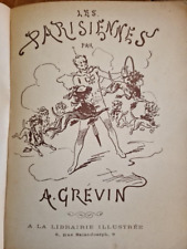 Parisiennes. grévin. dessins. d'occasion  Vichy