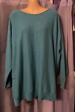 Teal baggy jumper for sale  ROSS-ON-WYE