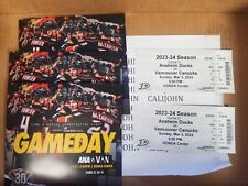 Anaheim ducks canucks for sale  Santa Ana