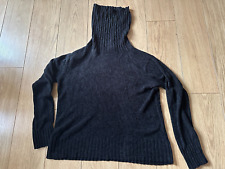 Black knitted polo for sale  LONDON