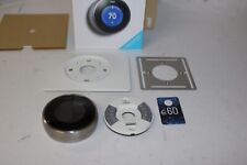 Termostato de aprendizado NEST 1ª geração com placas de montagem + hardware (#660) comprar usado  Enviando para Brazil