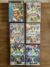 The Sims 3 PC 6x Expansion Pack Bundle Showtime Dragon Valley Pets Supernatural for sale  Shipping to South Africa