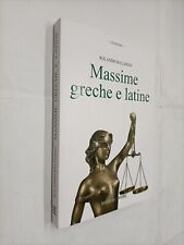 Massime greche latine usato  Roma