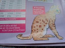 Cross stitch cat for sale  LEIGH-ON-SEA