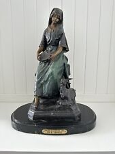 sitting bronze girl statue for sale  Santa Fe
