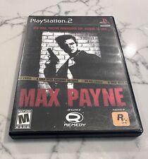 Max Payne [etiqueta preta / manual incluído] (PS2, 2001) comprar usado  Enviando para Brazil