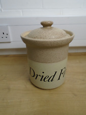 John Hermanson Stoneware Dried Fruit Pot for sale  Shipping to South Africa