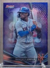 2022 Bowman's Best New York Mets Francisco Lindor Roxo Refrator # Faria/250, x2, usado comprar usado  Enviando para Brazil