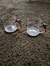 Stag glasses brass for sale  BARKING