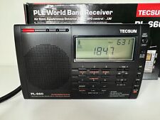 Receptor mundial Tecsun PL660 AM FM rádio de ondas curtas PL-660 com banda de ar SSB, usado comprar usado  Enviando para Brazil