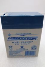 Batería de plomo ácido sellada Power-Sonic PS-6120-FP 6V 13 AMP #4287 segunda mano  Embacar hacia Argentina