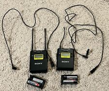 SONY URX-P03 UTX-B03 Wireless Mic System Set (2) batteries included NO RESERVE! for sale  Shipping to South Africa