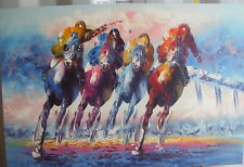 Colourful horse racing for sale  TAUNTON