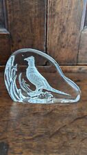 Wedgewood crystal pheasant for sale  ROWLAND'S CASTLE