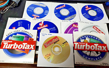 Used, Lot of 3 Quicken TurboTax software packages Deluxe2010, Deluxe2011, Premier 2012 for sale  Shipping to South Africa