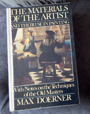 Art manual oil painting book Materials of the Artist by Max Doerner segunda mano  Embacar hacia Mexico