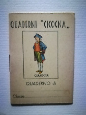 Quaderni cicogna gianduia usato  Italia