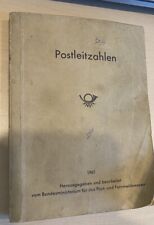 Postleitzahlen buch 1961 gebraucht kaufen  Stuttgart