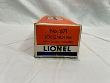 Lionel 671 locomotive for sale  Chanhassen