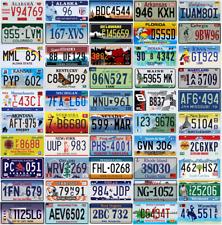 Lot license plates for sale  Shipping to Ireland