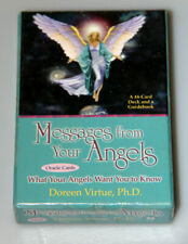 Messages from your Angels Oracle Cards Doreen Virtue 44 Cards & Guidebook for sale  Canada