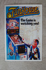 Funhouse pinball promotional for sale  Augusta