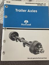 Rockwell trailer axles for sale  Keno