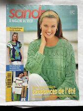 Sandra modèles tricot d'occasion  Chilly-Mazarin
