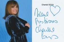 Chantal goya signed d'occasion  Expédié en Belgium