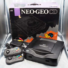 Consola NEO GEO CD SNK CD-T01 en caja número de serie coincidente probado funcionando Japón segunda mano  Embacar hacia Mexico