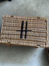 Harrods wicker basket for sale  ANDOVER