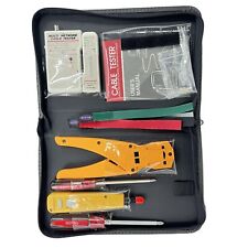Network Cable Tester Tool Kit for CAT5, CAT6, RJ11, RJ45. Includes Ethernet for sale  Shipping to South Africa