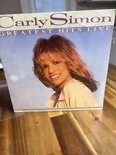 Vinil/LP CARLY SIMON - GREAT HITS LIVE 1988 SELADO EUA, usado comprar usado  Enviando para Brazil