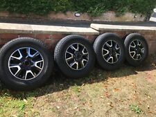 fiat ducato motorhome alloy wheels and tyres, used for sale  WIRRAL