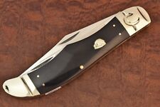 COLT SMOOTH BLACK BONE COAL MINER JUMBO FOLDING HUNTER KNIFE NICE (15586) for sale  Shipping to South Africa
