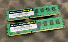 Used, 8GB Kit (2 x 4GB) Corsair CMV4GX3M1A1333C9 PC3-10600U DDR3 Computer Memory RAM for sale  Shipping to South Africa
