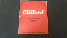 Clifford cultivator mark for sale  PETERBOROUGH