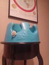 Bumbo Seat Baby Infant Floor Chair Bath Seat Blue With Safety Straps, used for sale  Shipping to South Africa