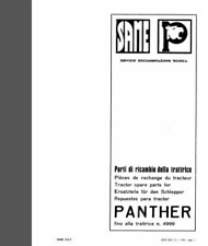 Panther parts catalog for sale  Shipping to Ireland