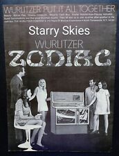 Wurlitzer zodiac jukebox for sale  Las Vegas