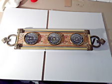 Hygrometer thermometer metall gebraucht kaufen  Neukirchen-Vluyn