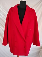 cappotto donna rosso lana usato  Rocca D Evandro