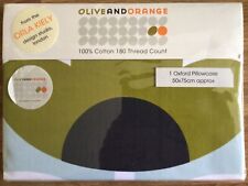 Oxford pillowcase olive for sale  FARNBOROUGH