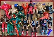 Usado, LOTE ENORME WWE SUPERSTARS MASTERS MOTU ELITE ULTIMATE! ROCK MR. T KANE LEECH ETC comprar usado  Enviando para Brazil