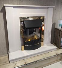 Marble fireplace electric for sale  HUDDERSFIELD