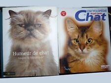 Livres chats encyclopédie d'occasion  Millas