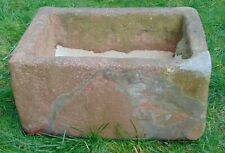 BELFAST SINK CONCRETE SAND STONE EFFECT COVERED PLANTER for sale  NEWCASTLE UPON TYNE